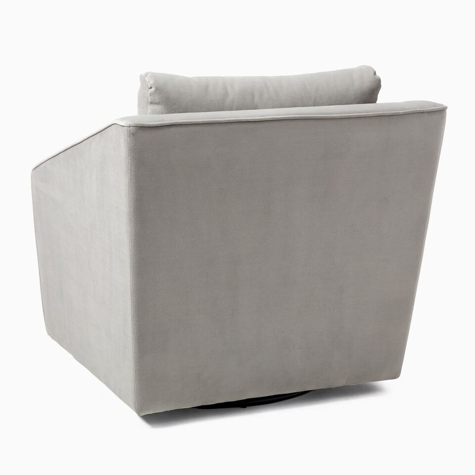 Tessa Deco Swivel Armchair West Elm Australia
